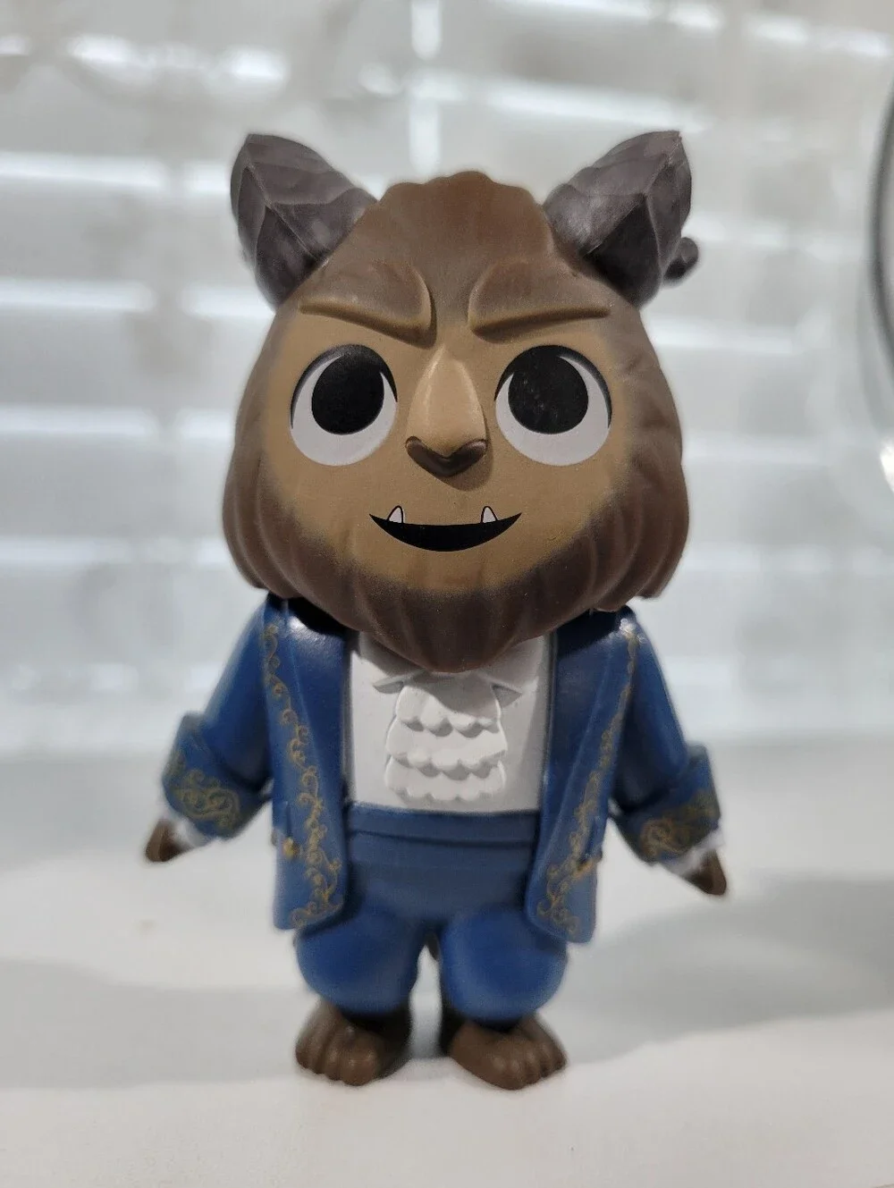 Funko Beast Character Figurine in Brown and Blue